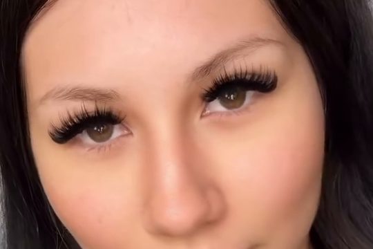 Soft volume lash set